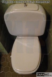 BELLAVISTA-ITALICA TOILET SEAT AND COVER WHITE 