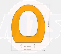 JACOB DELAFON-Neptuno Toilet Seat and Cover