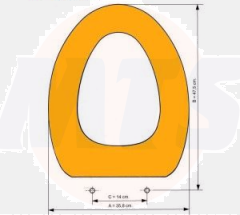 JACOB DELAFON-Portrait Toilet Seat and Cover