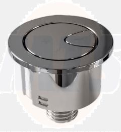 Jika Dual Flush Button H8903770000003 Chrome - Modern Bathroom Accessory