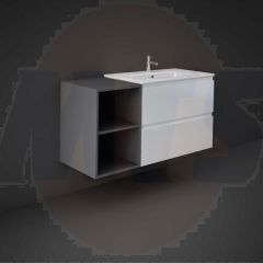RAK Open Storage Unit 40X68X46 Cm JOYOS040MGY Bathroomsuites