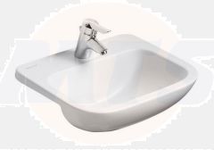 Ideal Standard  Strada 50cm Vessel Countertop (Glazed back) basin - one taphole  K081601