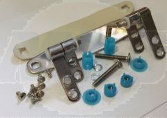 Ideal Standard Toilet Seat Spares Purity Seat Hinges Stainless Steel  K725067