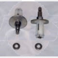 K7289AA  Celia seat hinges - Chrome
