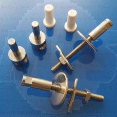 Keramag 4U 598113000 set of 2 hinges for toilet seat chrome