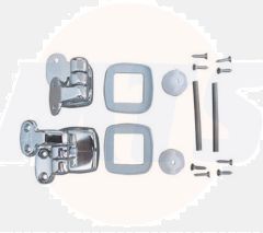 KIT HINGES AMERICAN INNOVA SEAT WC CANYON CP - Chrome