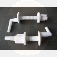 VITRA SEAT HINGE 423741 hinge for Nuvoplast-Plastic-White 