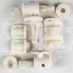 Toilet seat hinges for slow-wheel RECORD