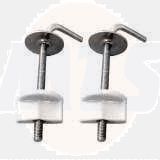 Laufen / Jika stainless steel hinges for WC seat H8902710000631 / 8902710000631