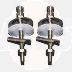 Laufen  Jika H8907160000631 Stainless steel hinges  fixing Soft Close 8907160000631