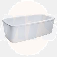 Laufen Rectangular with centre outlet 1800 x 800 x 620mm 2.9613.5.000.000.1