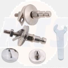 Laufen Toilet Seat Hinges with microlift for Laufen Mimo 8.9255.20000001 For 8.9395.3.300.000.1 Toilet Seat   4014804969285