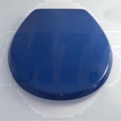 Lecico Atlas Toilet seat and cover STWHLRING - with lid Blue ring seat 4016959198848