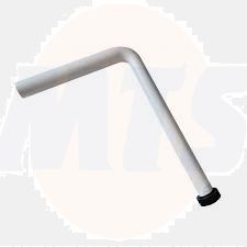 Wirquin White extended 2" to 1½" flushpipe (352mm x 510mm) complete with flush bung -DFP215WH