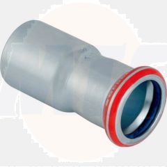 GEBERIT Mapress CSt. Red. w/ Plain End FKW d28mm d1=22mm 51138