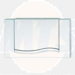 MepaWave actuator plate for A21 / E21 420301 start / stop function, white