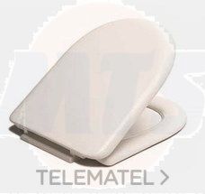 MILOS WC cover with hinge A-80P 393-452mm white 8426899005773