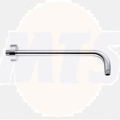 ROUND SHOWER ARM 300MM CHROME BRASS