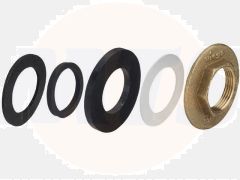 104 887 Viega Mounting set for wall lead-in G-thread Model 1526.414-897