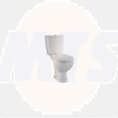 Nabis Pride close coupled toilet seat and cover White 1