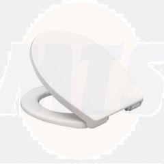 Nabis Pride close coupler soft close toilet seat White A21971