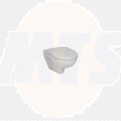 Nabis Pride wall hung toilet seat and cover White B08612