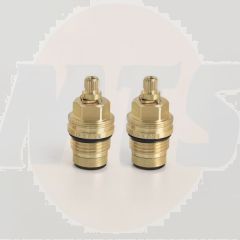 Thermostat Cartridge Valve crosshead kitchen tap B09110 pair