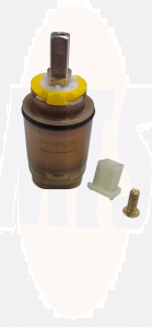 Nobili RCR280/D Cartridge And Headworks
Diameter mm.28 Total height mm.67
Rectangular metal handle pin with round side and upper screwing