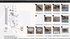 Noken Porcelanosa Nora Tap spare 100040045-N280170001 (Spare Fig 1)