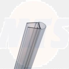 O - seal straight, vertical Color : transparent For glass thickness : 6-8 mm Length : 2010 mm