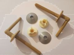 TWYFORD JUPITER AND RHAPSODY- VENUS/VERONA TOILET SEAT HINGE PACK 