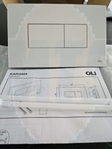 Ideal Standard Solea P2 Pneumatic Toilet Flush Plate R0110AC White