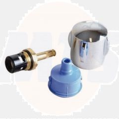 Original spare part - Handle EF abs with 1/2" head, ceramic D99H070AA - IDEAL STANDARD ROB : D99H070AA