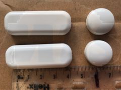 Orion Toilet Seat and Cover Buffers Pack of 6 SV24001 White