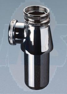 Nabis 1 1/4' Adjustable bottle trap - chrome plated