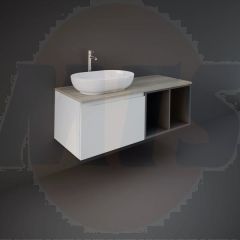 RAK Plano 120Cm Wood (Scandinavian Oak) PLASL12146SOK Bathroomsuites