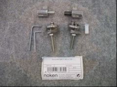 Porcelanosa TEBAS I/II Slow Close Toilet Seat Hinges 100041223/ N421024000