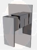 Porcelanosa  Acron 100072706 - N172390012 Single lever mixer, recessed, for shower with ceramic cartridges Ø 35 mm (Cartridge Only)