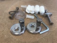 Noken / Porcelanosa Metric Range Toilet Seat hinges 100041204 Standard Close 100041205 / N420021101