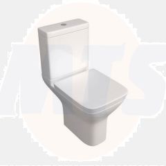 Kartell K-Vit Project Square White Close Coupled WC Pan ONLY  POT860PR