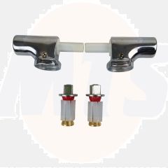 Pozzi Ginori 500 Soft Closing Toilet Seat And Cover Hinges ONLY 4969999