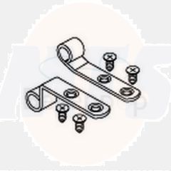 Pressalit A9137 mounting with screws, stainless steel Straps