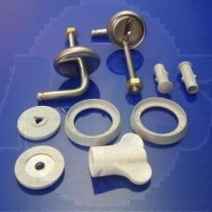 Pressalit BB5P999 Pinocchio set adjustable hinges chrome