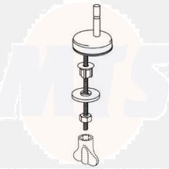 Pressalit Concordia 544 Bottom Fix Toilet Seat Hinge D05999