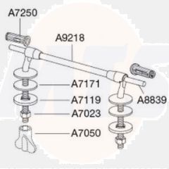 Pressalit Projecta D 172 Institutional Fixed Toilet Seat Fixings and Hinge Set - D28999

Product fits Manufacturer's 
Bowl
VITRA
S50
S50 Clean
LAUFEN CZ s. r. o.
Lyra Plus
Laufen AG
Pro Compact