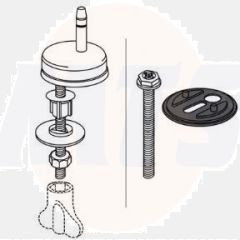 Pressalit Toilet Seat Hinge - D78999 / 5708590297941