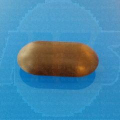  Pressalit A4011031 Buffer for seat oval  brown 