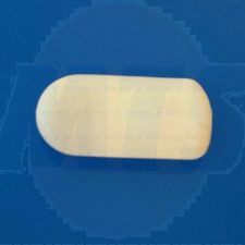 Pressalit Buffer  Toilet seat Pad for seat long whiteA4017000