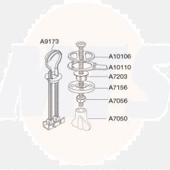 Pressalit Combi hinge universal DG4925