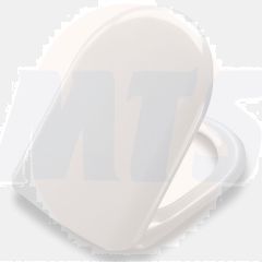 Pressalit Magnum 104
Standard toilet seat incl. fixed hinge in stainless steel